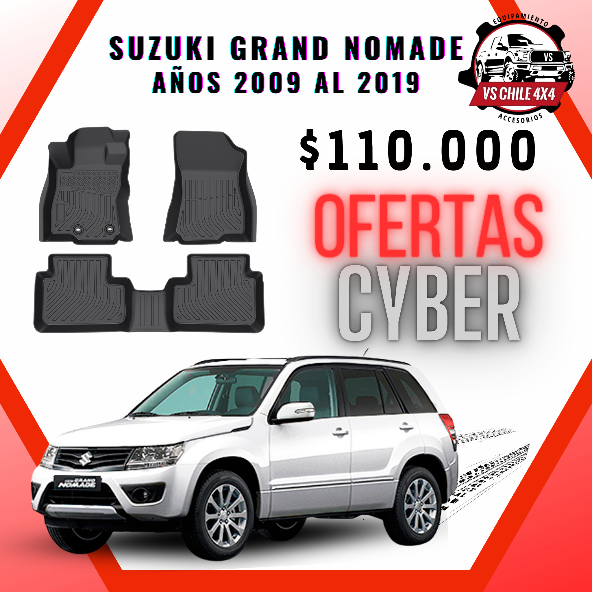Pisos Calce Perfecto Suzuki Grand Nomade (2009 - 2019)