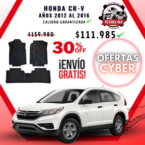 Pisos Calce Perfecto HONDA CRV CR-V años 2012 al 2016