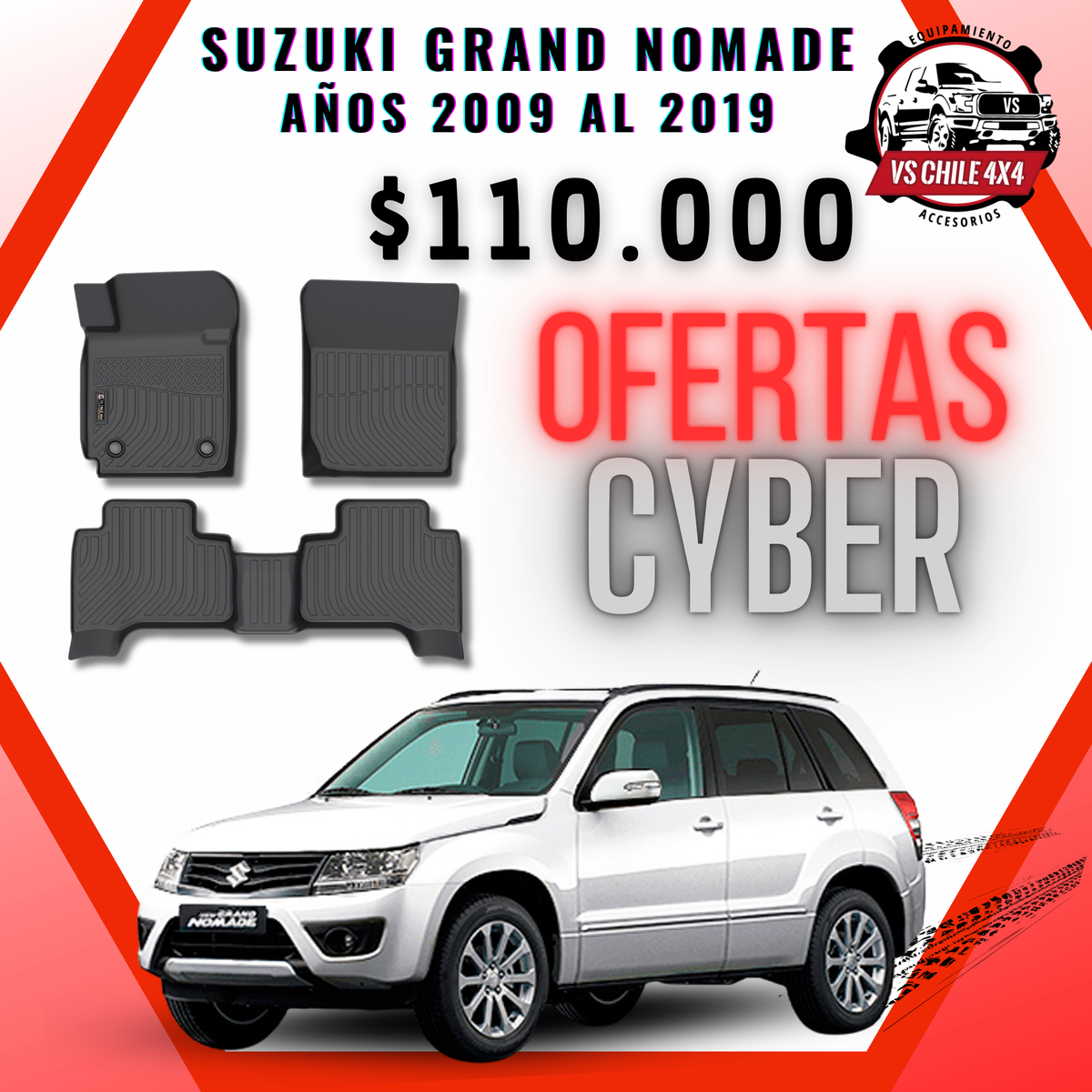 Pisos Calce Perfecto Suzuki Grand Nomade (2009 - 2019)