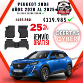 Pisos Calce Perfecto PEUGEOT 2008 años 2020 al 2025