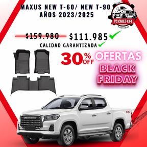 Pisos Calce Perfecto Maxus New T60 / T90 Doble Cabina (2023 - 2025)