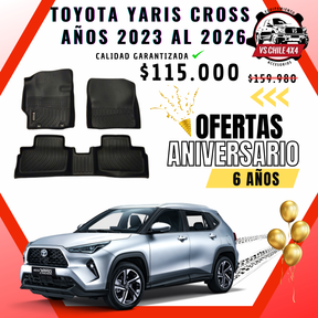 Pisos Calce Perfecto Toyota Yaris Cross (2023 - 2026)