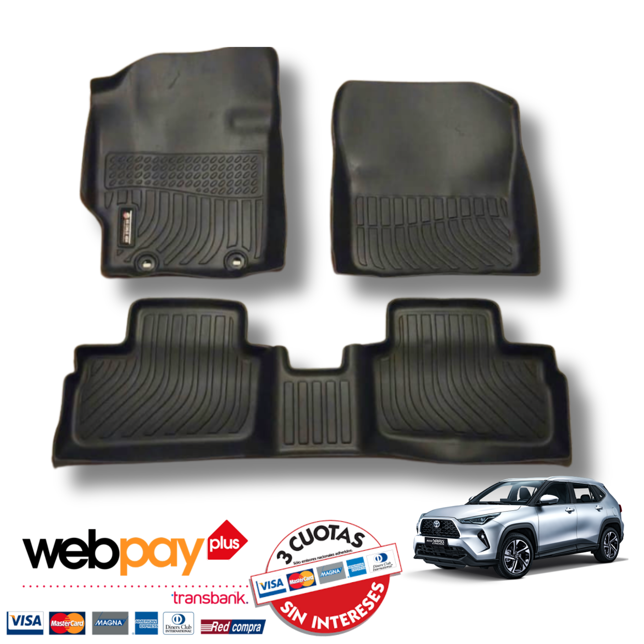 Pisos Calce Perfecto Toyota Yaris Cross (2023 - 2026)