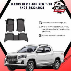 Pisos Calce Perfecto Maxus T60 / T90 Doble Cabina (2023 - 2025)