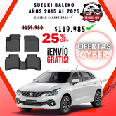 Pisos Calce Perfecto Suzuki Baleno 2015 al 2025