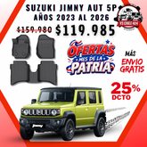 Pisos Calce Perfecto Suzuki Jimny Automático 5P 2023 al 2026