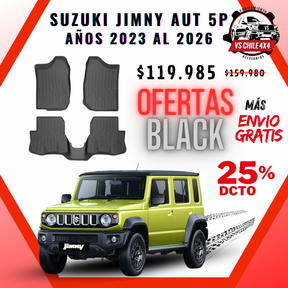 Pisos Calce Perfecto Suzuki Jimny Automático 5P 2023 al 2026