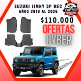 Pisos Calce Perfecto Suzuki Jimny Mecánico 3 Puertas 2019 al 2026