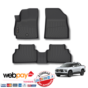 Pisos Calce Perfecto Chevrolet Montana Doble Cabina (2023 - 2025)