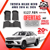 Pisos Calce Perfecto Toyota Hilux años 2016 - 2026