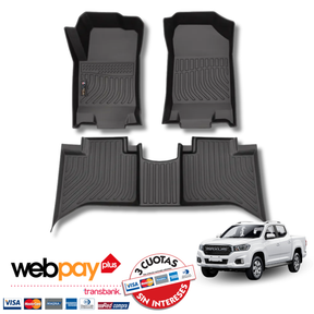 Pisos Calce Perfecto Maxus T60 / T90 Doble Cabina (2018 - 2022)