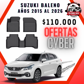 Pisos Calce Perfecto Suzuki Baleno 2015 al 2026