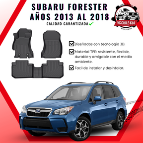 Pisos Calce Perfecto Subaru Forester Años 2013 Al 2018