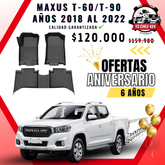 Pisos Calce Perfecto Maxus T60 / T90 Doble Cabina (2018 - 2022)