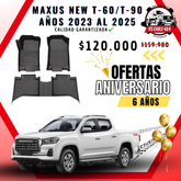 Pisos Calce Perfecto Maxus New T60 / T90 Doble Cabina (2023 - 2025)