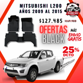 Pisos Calce Perfecto Mitsubishi L200 años 2010 al 2015