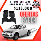 Pisos Calce Perfecto Mitsubishi L200 años 2010 al 2015