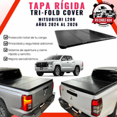 Tapa Plegable Rígida Mitsubishi L200 2024 al 2026