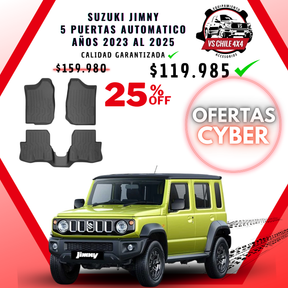 Pisos Calce Perfecto Suzuki Jimny Automatico 5P 2023 al 2025