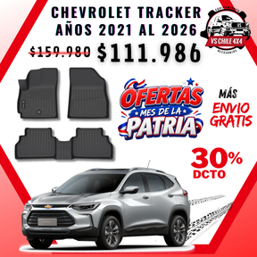 Pisos Calce Perfecto Chevrolet Tracker (2021 - 2026)