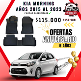 Pisos Calce Perfecto KIA Morning años 2015 al 2023