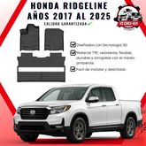 Pisos Calce Perfecto Honda Ridgeline (2017 - 2025)