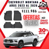 Pisos Calce Perfecto Chevrolet Montana Doble Cabina (2023 - 2026)