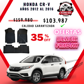 Pisos Calce Perfecto HONDA CRV CR-V años 2012 al 2016