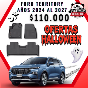 Pisos Calce Perfecto Ford Territory AÑOS 2024 AL 2027
