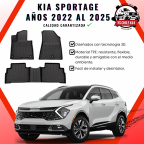 Pisos Calce Perfecto Kia Sportage (2022 - 2025)