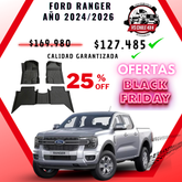 Pisos Calce Perfecto Ford Ranger T9 (2024 - 2026)