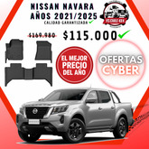 Pisos Calce Perfecto NISSAN NAVARA años 2021 al 2025