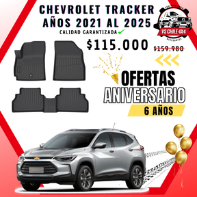 Pisos Calce Perfecto Chevrolet Tracker (2021 - 2025)