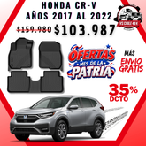 Pisos Calce Perfecto Honda CR-V (2017 - 2022)
