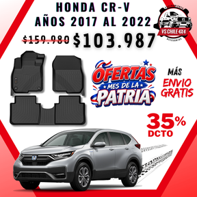 Pisos Calce Perfecto Honda CR-V (2017 - 2022)