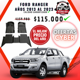 Pisos Calce Perfecto Ford Ranger años 2013 al 2023