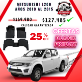 Pisos Calce Perfecto Mitsubishi L200 años 2010 al 2015