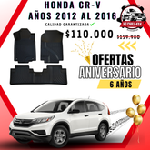 Pisos Calce Perfecto HONDA CRV CR-V años 2012 al 2016
