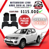 Pisos Calce Perfecto Mitsubishi L200 años 2010 al 2015