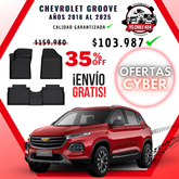 Pisos Calce Perfecto Chevrolet Groove años 2017 al 2025