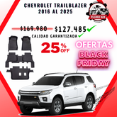 Pisos Calce Perfecto CHEVROLET TRAILBLAZER años 2016 al 2025