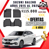 Pisos Calce Perfecto Suzuki Baleno 2015 al 2025