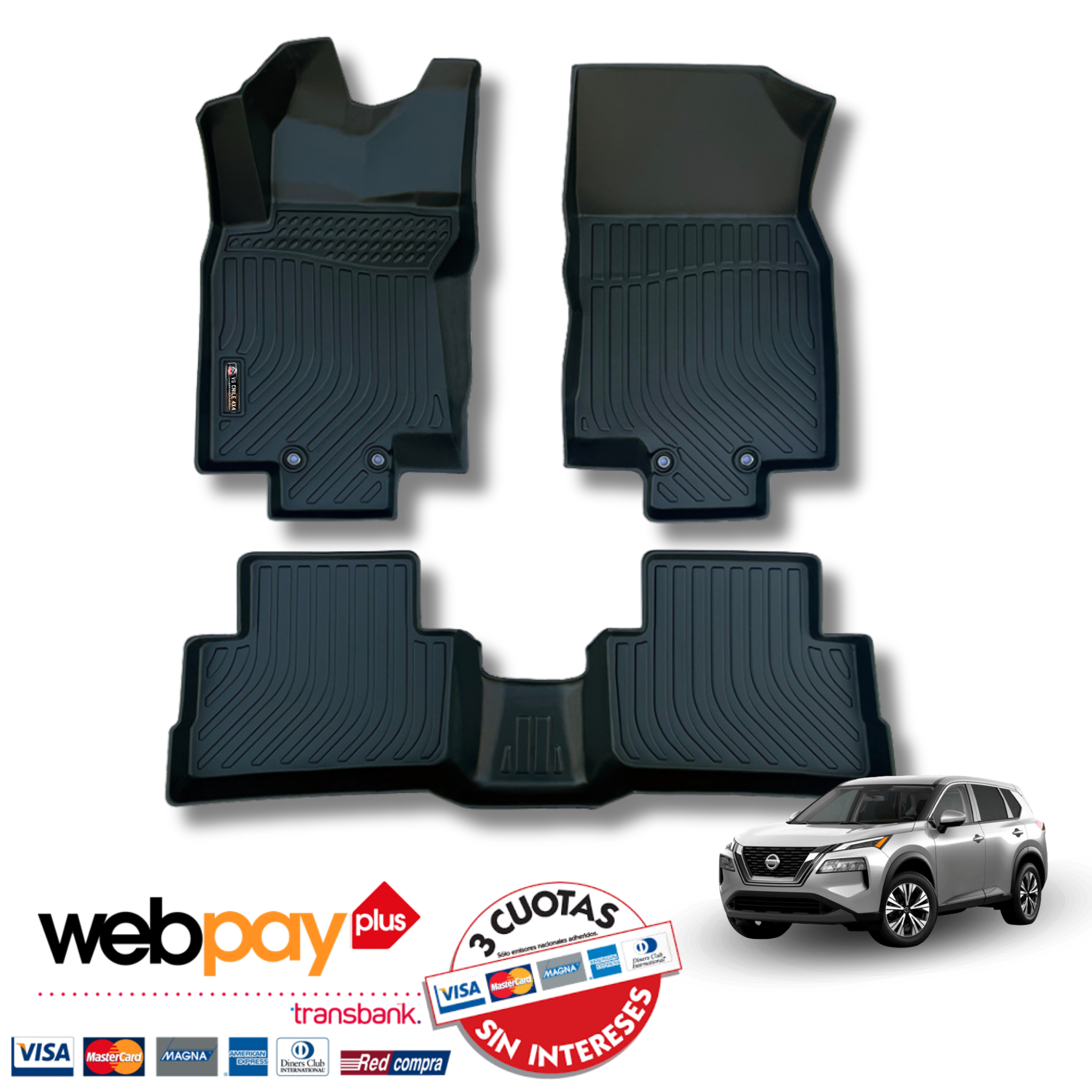 Pisos Calce Perfecto Nissan Xtrail X-trail 2023 al 2026