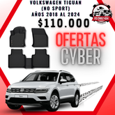 Pisos Calce Perfecto VOLKSWAGEN TIGUAN años 2018 al 2023 (No Sport)