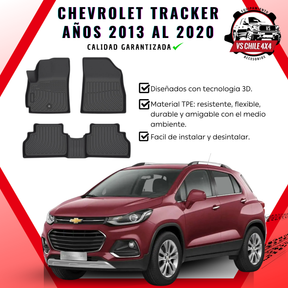Pisos Calce Perfecto Chevrolet Tracker años 2013 al 2020