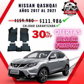 Pisos Calce Perfecto NISSAN QASHQAI   años 2017 al 2021