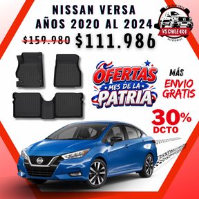 Pisos Calce Perfecto Nissan Versa (2020 - 2024)