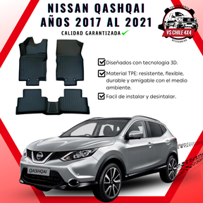 Pisos Calce Perfecto NISSAN QASHQAI   años 2017 al 2021