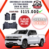Pisos Calce Perfecto Chevrolet Silverado LTZ/TRAILBOSS 2019 al 2023