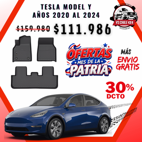 Pisos Calce Perfecto Tesla Model Y (2020 - 2024)